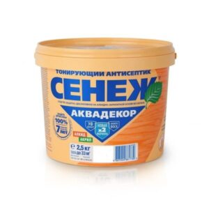 Сенеж Аквадекор Х2-101 иней 9 кг