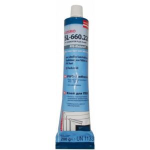 Клей для ПВХ Cosmofen Plus SL-660.220 алюм.тюбик 200 г