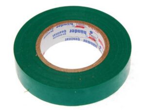 ИзолентаПВХ 15х10 зеленая Klebebander арт.TIK553T