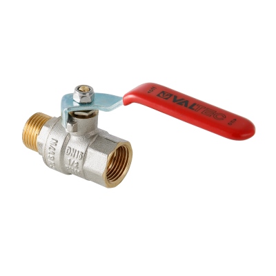 Кран шаровый BASE стальная рукоятка 3/4" вн/нар