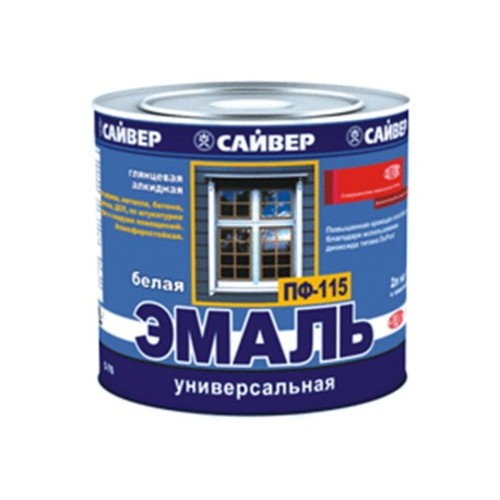 Эмаль Сайвер ПФ-115 синяя 2 кг
