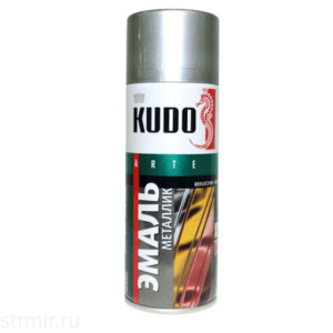 Аэрозоль Kudo Алкидная 520 гр хром зеркальный KU-1033