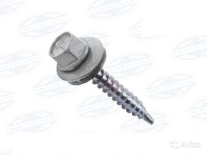 Саморез кровельный 4,8 х 35 RAL 7004 светло-серый