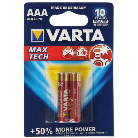 Батарейка VARTA MAX TECH LR06 ААA BL2