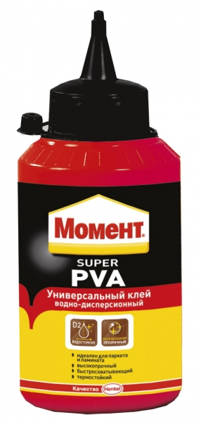 Клей ПВА Момент Супер Д2 250 г 1568047