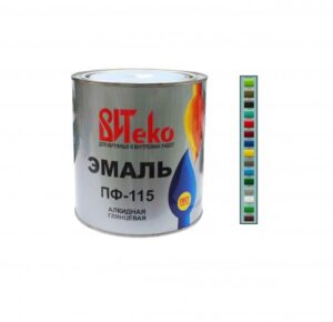Эмаль Витэко ПФ-115 синяя 0,8 кг
