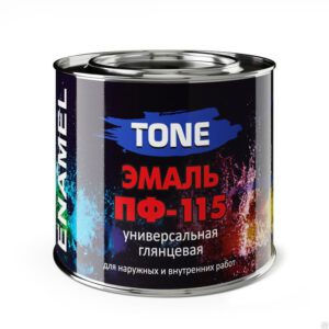 Эмаль TONE ПФ-115 белая глянцевая 1.8кг