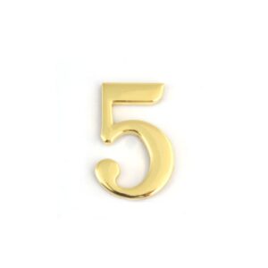 Номер дверной "5"