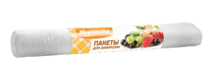 Пакеты для замораживания продуктов 25х35 3л повыш прочности 25шт Василий