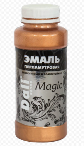 Эмаль акриловая перламутровая БРОНЗА 0,25 л DALI DECOR Magic