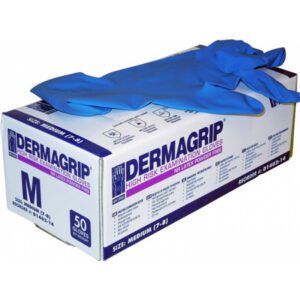 Перчатки латексные размер L DERMAGRIP