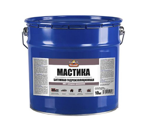 Мастика битумная гидроизолирующая МБГ Оптилюкс 5 кг